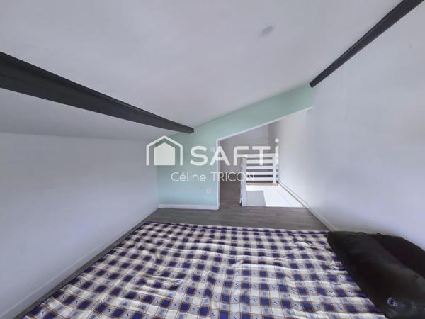 Maison avec jardin et garage – Beau potentiel à Cussac