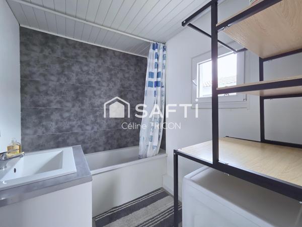 Maison avec jardin et garage – Beau potentiel à Cussac