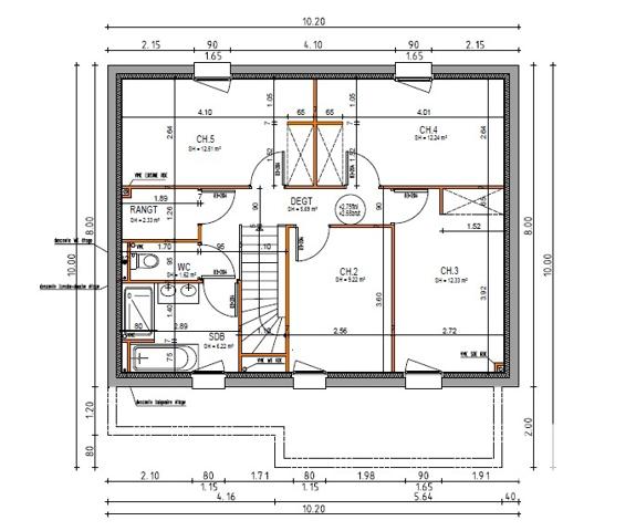 Maison à vendre 7 pièces 128 m² La Chapelle-des-Fougeretz