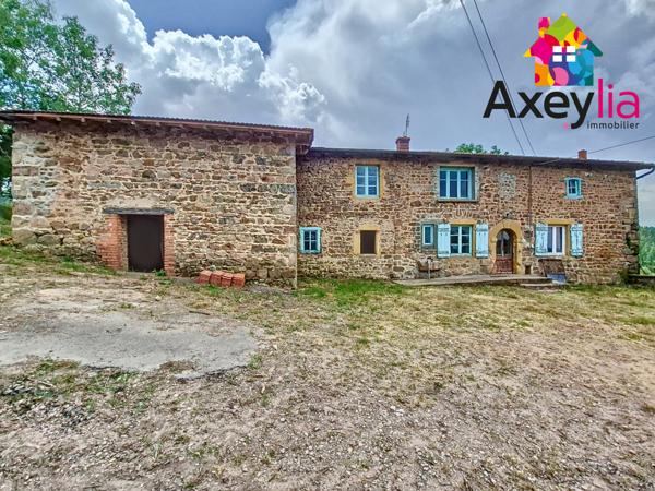 Écoche (42670) À VENDRE - ANCIENNE FERME À RESTAURER - 10KMS DE CHAUFFAILLES