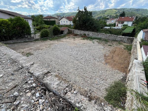 Tournon-sur-Rhône (07300) Terrain à bâtir 770 m² - Nord de Tournon-sur-Rhône - secteur en plein renouveau