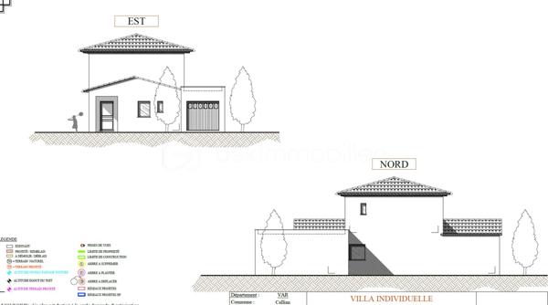 Terrain de 1 800 m²