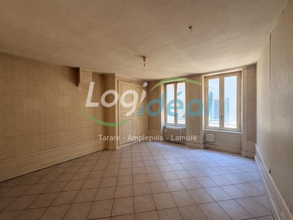 TARARE CENTRE-VILLE - APPARTEMENT 86 M² À HAUT POTENTIEL. Détails des diagnostics énergétiques