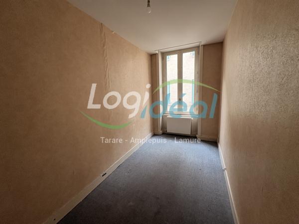 TARARE CENTRE-VILLE - APPARTEMENT 86 M² À HAUT POTENTIEL. Détails des diagnostics énergétiques