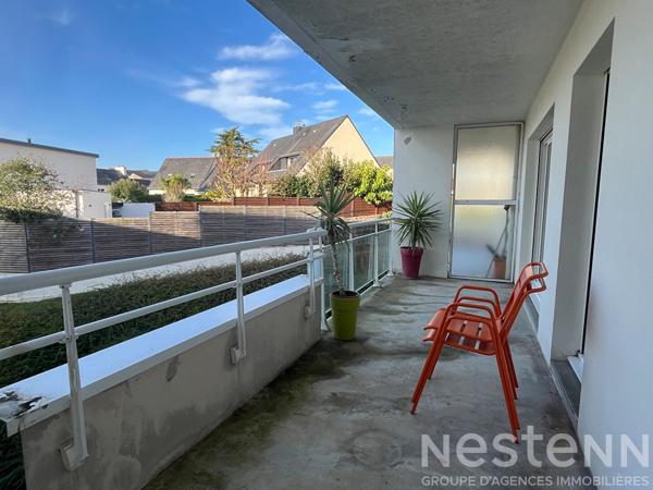 A LOUER - T2 meublé lumineux avec balcon et parking à Auray