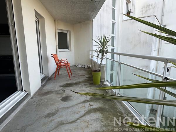 A LOUER - T2 meublé lumineux avec balcon et parking à Auray