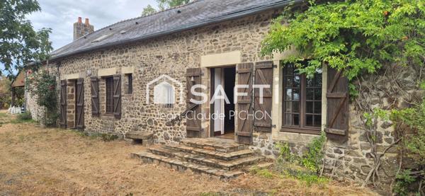 Belle longère rénovée de 200 m² sur terrain arboré de 1 700 m²