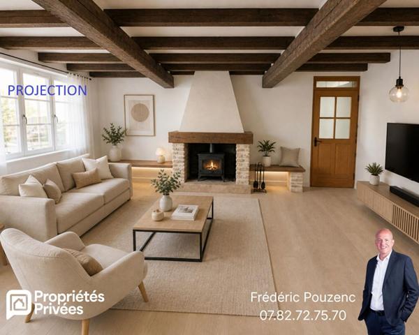 Houdan 5 mn / Gambais 2 mn / Maison de ville 104 m2