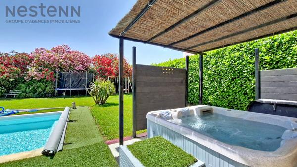 Élégante villa familiale avec piscine et jardin arboré, au calme absolu