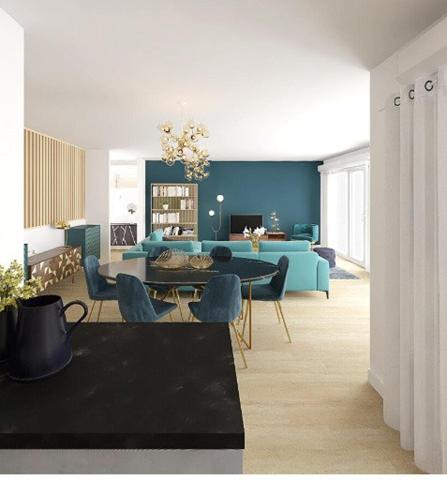 appartement neuf 95 m2  plein centre de Bordeaux