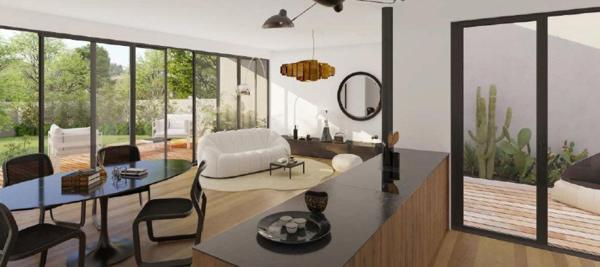 appartement neuf 95 m2  plein centre de Bordeaux