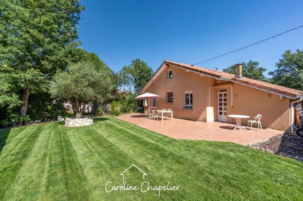 Sur les hauteurs de Plaisance, proche du golf de Téoula, maison 3 chambres, mezzanine / bureau, SDB, 2 WC