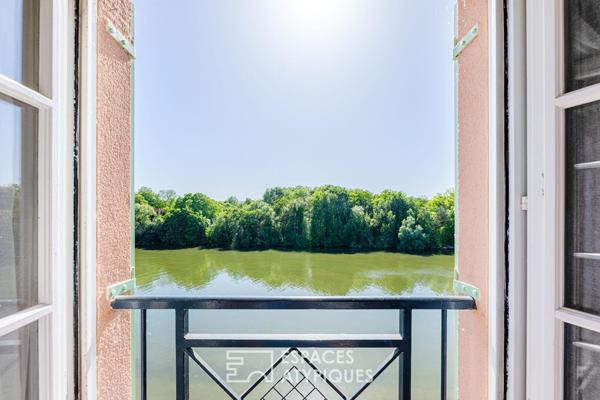 Douceur de vivre à Cergy Port : un appartement sur l’eau