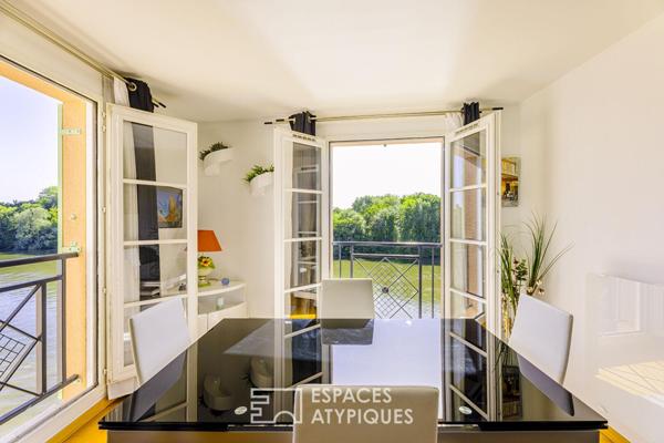Douceur de vivre à Cergy Port : un appartement sur l’eau