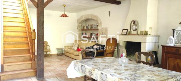 Montaigu-de-Quercy Propriété composée d'une maison et 2 gîtes attenants – Terrain de +8 000 m² avec piscine et cours d'eau