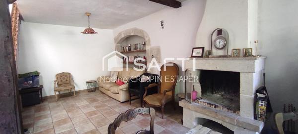 Montaigu-de-Quercy Propriété composée d'une maison et 2 gîtes attenants – Terrain de +8 000 m² avec piscine et cours d'eau