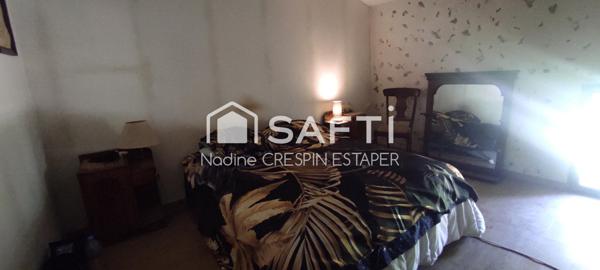 Montaigu-de-Quercy Propriété composée d'une maison et 2 gîtes attenants – Terrain de +8 000 m² avec piscine et cours d'eau