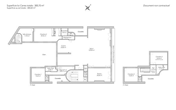 Appartement Paris 17 e - MALESHERBES / WAGRAM