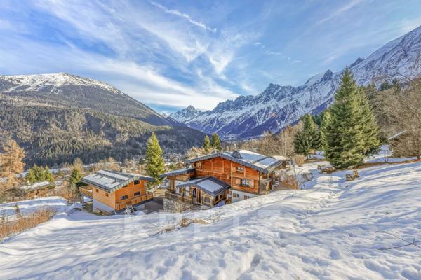 CHAMONIX MONT BLANC Chalets avec mazot vue panoramique