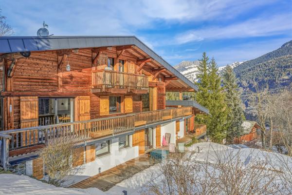 CHAMONIX MONT BLANC Chalets avec mazot vue panoramique