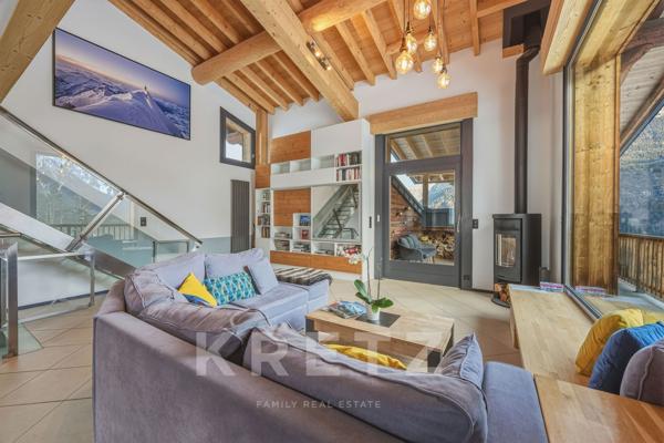 CHAMONIX MONT BLANC Chalets avec mazot vue panoramique