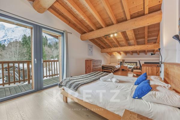 CHAMONIX MONT BLANC Chalets avec mazot vue panoramique