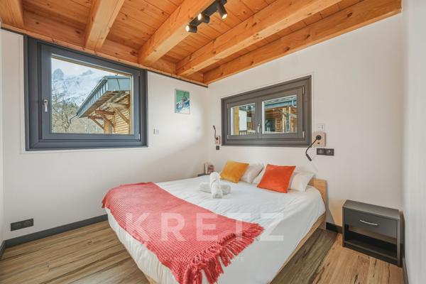 CHAMONIX MONT BLANC Chalets avec mazot vue panoramique