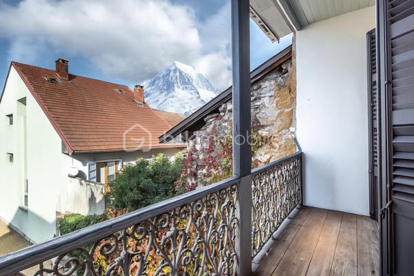 Appartement T2 de 58 m² loi carrez plus mezzanine de 11 m² avec grand balcon et cave .
Il se compose d'une cuisine américaine aménagée et équipée ouverte sur un salon/séjour avec mezzanine donnant sur un grand balcon à vue imprenable, d'une chambre avec placard, d'une salle d'eau neuve avec WC. 
Cheminée et poêle à bois
Faibles charges 65€ comprend entretien et électricité des communs, provision pour travaux éventuel (cage d’escalier refaite).
Très lumineux au calme et sans vis à vis.
A visiter sans tarde.