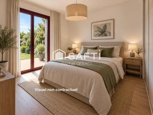 T2, VEFA, Villa Mazy avec terrasse et jardin