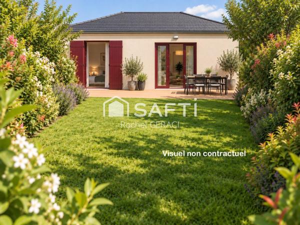 T2, VEFA, Villa Mazy avec terrasse et jardin