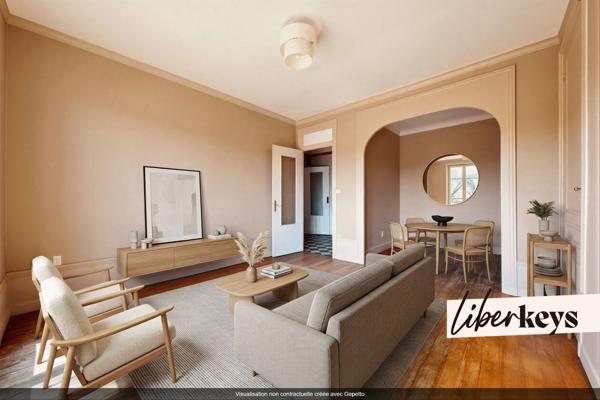 Appartement T3 traversant de 72m² avec jardin - Fort potentiel