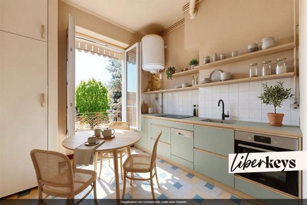 Appartement T3 traversant de 72m² avec jardin - Fort potentiel