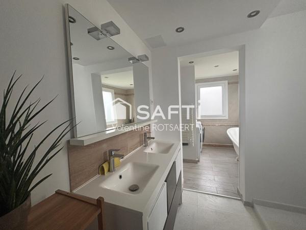 Maison familiale d'environ 170m² avec jardin clos