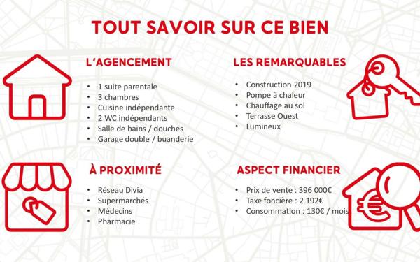 Maison à vendre    5 pièces •  Neuilly-lès-Dijon