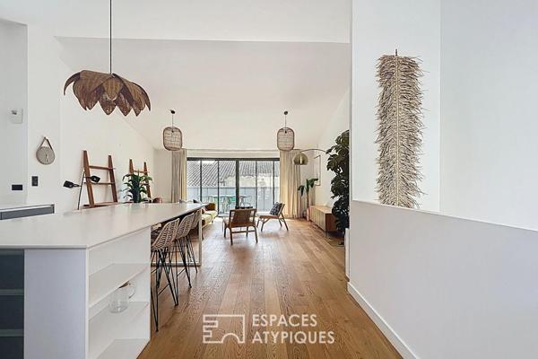 Loft avec terrasses en duplex inversé