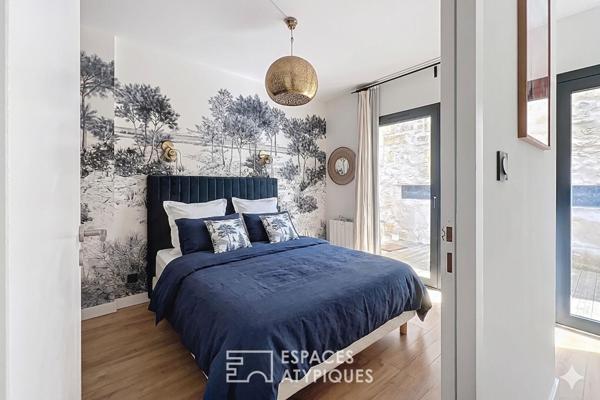 Loft avec terrasses en duplex inversé