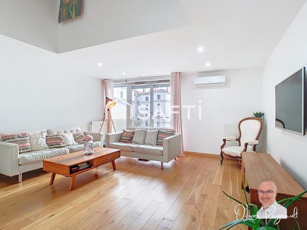 Duplex lumineux et calme au cœur de Lyon 3