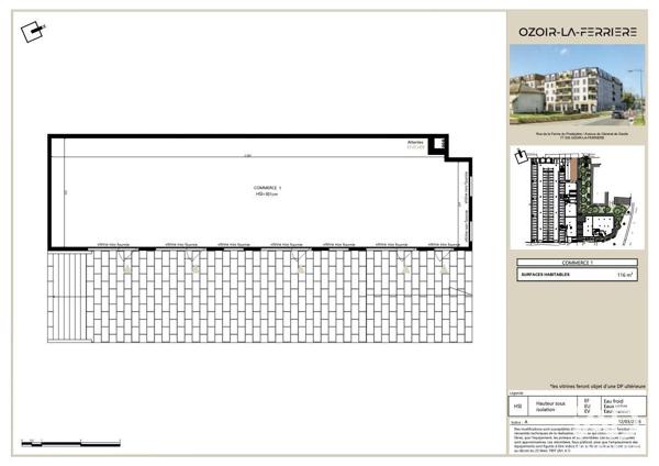 Murs commerciaux  à vendre 117 m² Ozoir-la-Ferrière