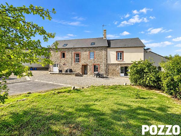 A Vendre - Tirepied Sur Sée - Maison 6 pièce(s) 160 m² -terrain-dépendances TIREPIED SUR SEE