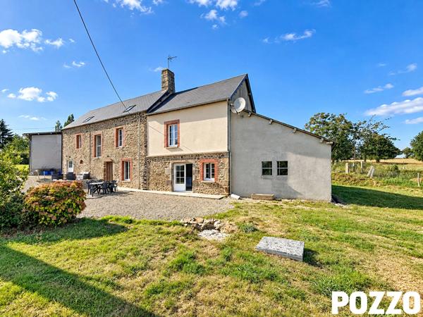 A Vendre - Tirepied Sur Sée - Maison 6 pièce(s) 160 m² -terrain-dépendances TIREPIED SUR SEE