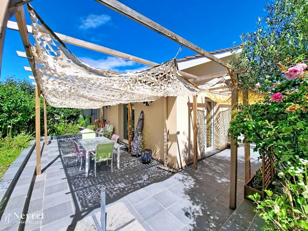 A ne pas rater ! Secteur Saint Ignace, Maison de plain pied de 105,85 m², 3 chambres sur 600 m² clos et arboré
