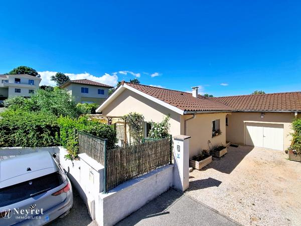 A ne pas rater ! Secteur Saint Ignace, Maison de plain pied de 105,85 m², 3 chambres sur 600 m² clos et arboré