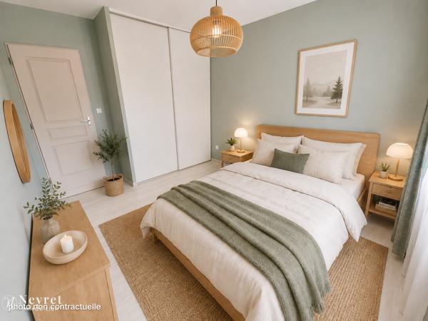 A ne pas rater ! Secteur Saint Ignace, Maison de plain pied de 105,85 m², 3 chambres sur 600 m² clos et arboré