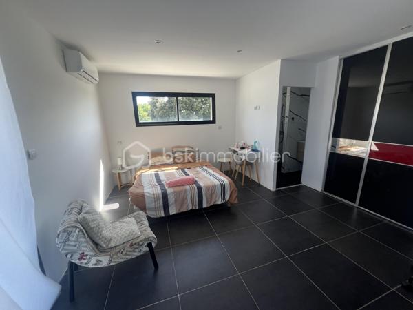 Montélimar - Secteur prisé ! Magnifique villa contemporaine avec piscine, pool House et appartement indépendant. Ce bien recherché se compose d’un séjour harmonieux de 50m2 avec terrasse vitrée idéale pour profiter en toute saison, d’une une suite parentale en rez de chaussée avec terrasse privative et de 3 chambres à l’étage avec salle d’eau et toilettes. 
En exterieur la parcelle qui compte 900m2 environ comporte une piscine d’exception avec sa cuisine d’été pour de merveilleux moments avec ses convives. 
Ne manquez pas ce bien d’exception et contactez moi au 0763174209 pour une visite.