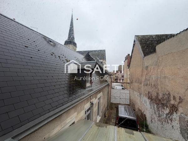 Maison de charme, vie plain-pied, coeur de ville.