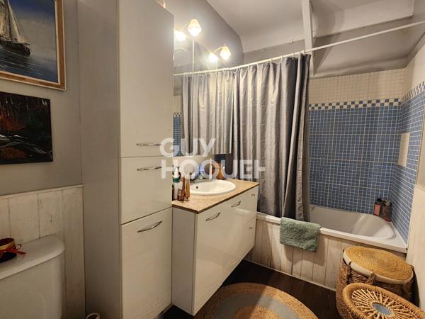 A vendre à Dinan, maison en pierre sous ardoises, 95m², 4p, 3 chbres