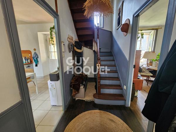 A vendre à Dinan, maison en pierre sous ardoises, 95m², 4p, 3 chbres