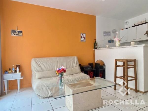 T2 avec cour privative et cave