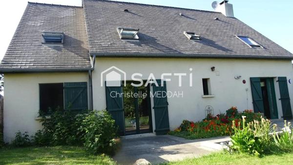 Maison spacieuse: vie de plain pied, 4 chambres