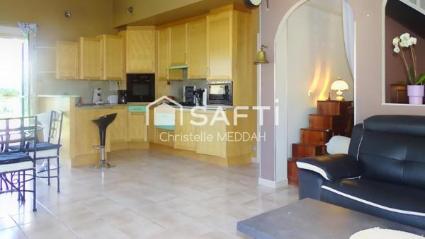 Maison spacieuse: vie de plain pied, 4 chambres